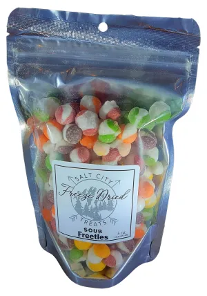 Salt City Treats - Freeze Dried Sour Freetles - 5 Ounce Pack