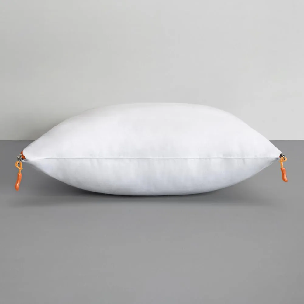 Sleepyhead Microfiber Pillow with Height & Firmness Adjustable Zipper (White, 27x17 inches, Pack of 1)