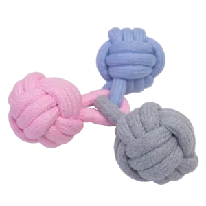 Snugarooz Try Me Knot Rope Ball Dog Toy