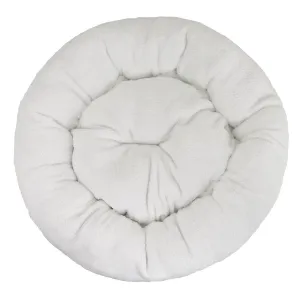 Snuggle Dog Bed White