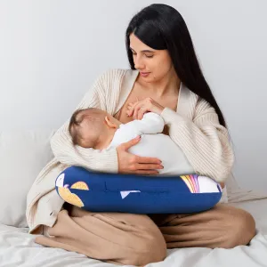 Soft Cushion Portable Baby Nursing Feeding Pillow for New Born Baby Breastfeeding with Back Support & Belt
