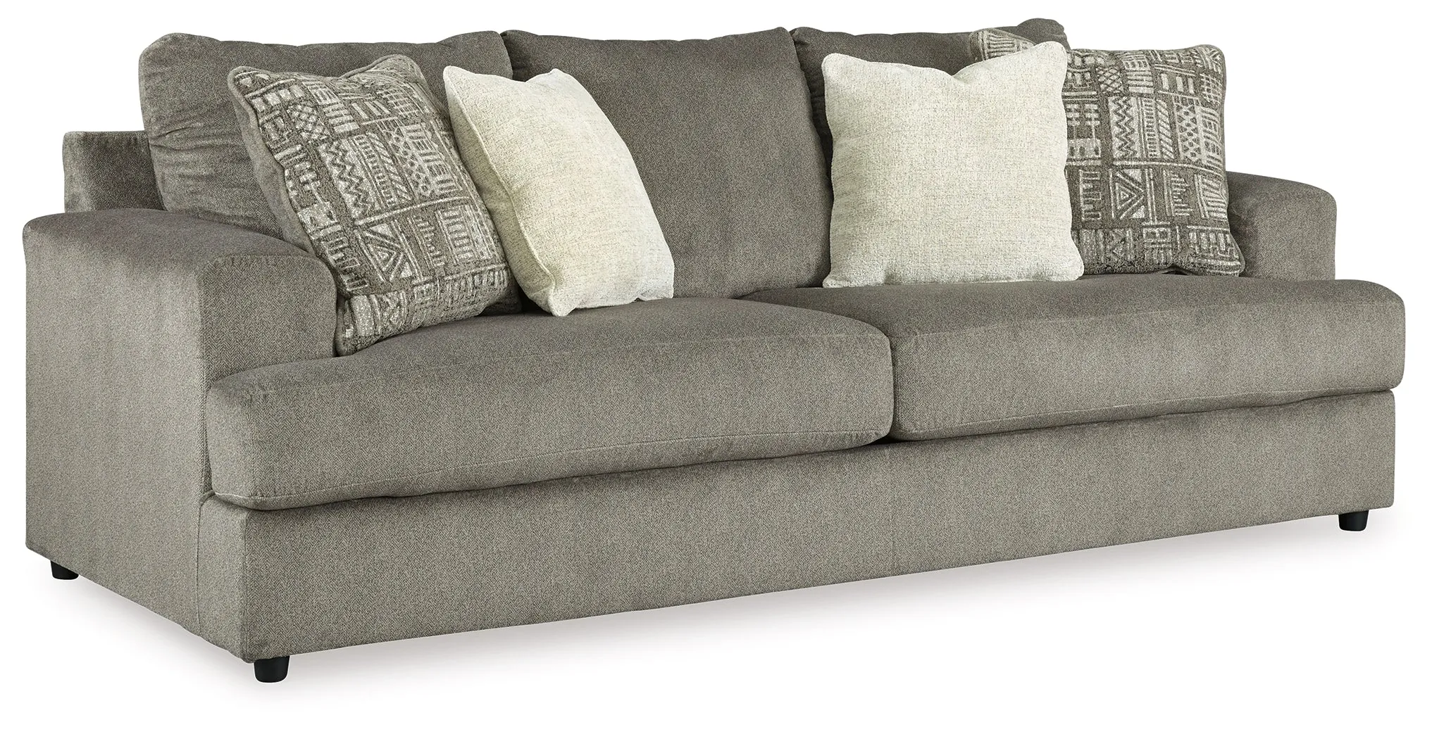 Soletren Sofa, Loveseat and Chair in Ash