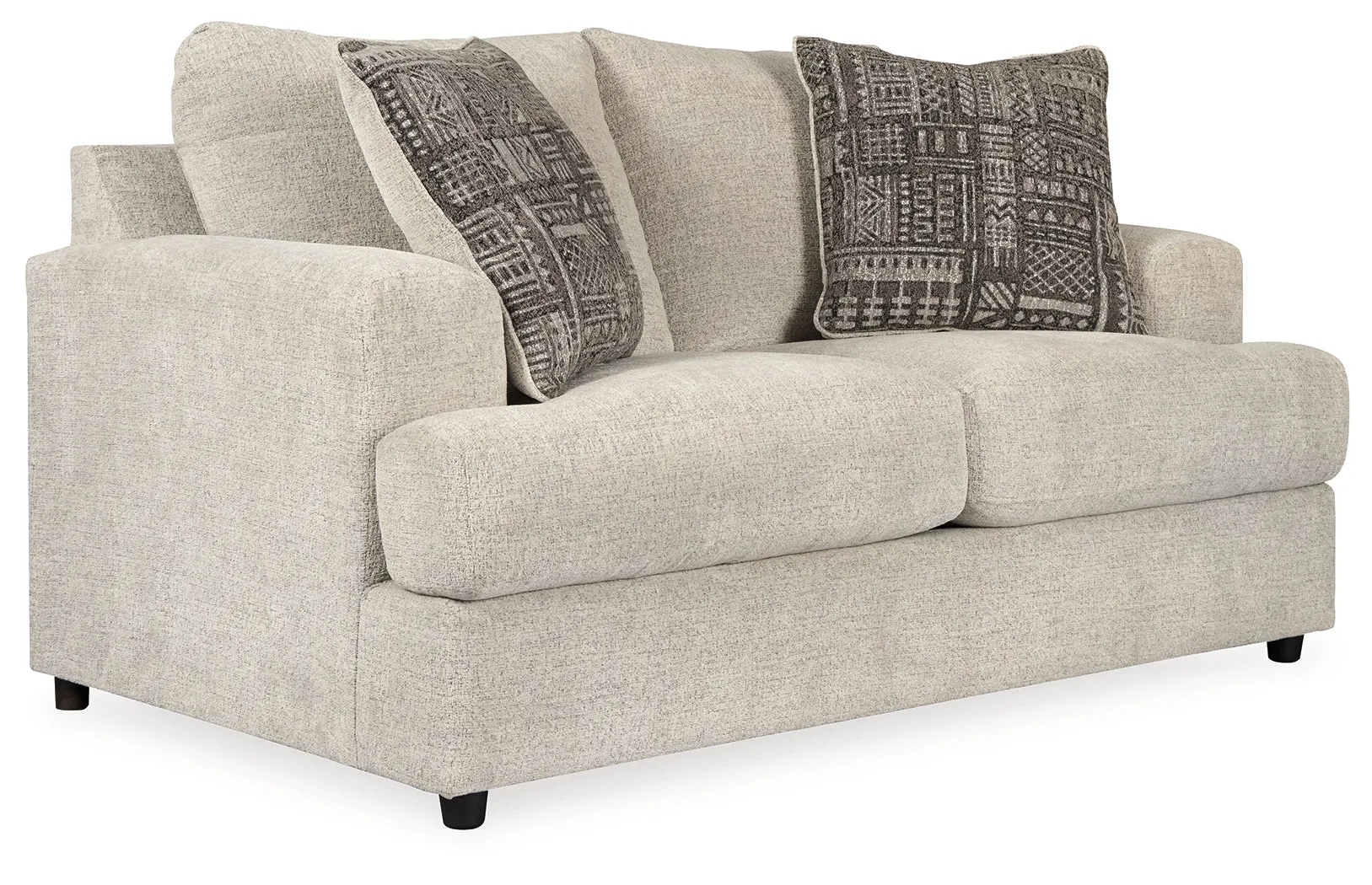 Soletren Sofa, Loveseat and Chair in Stone