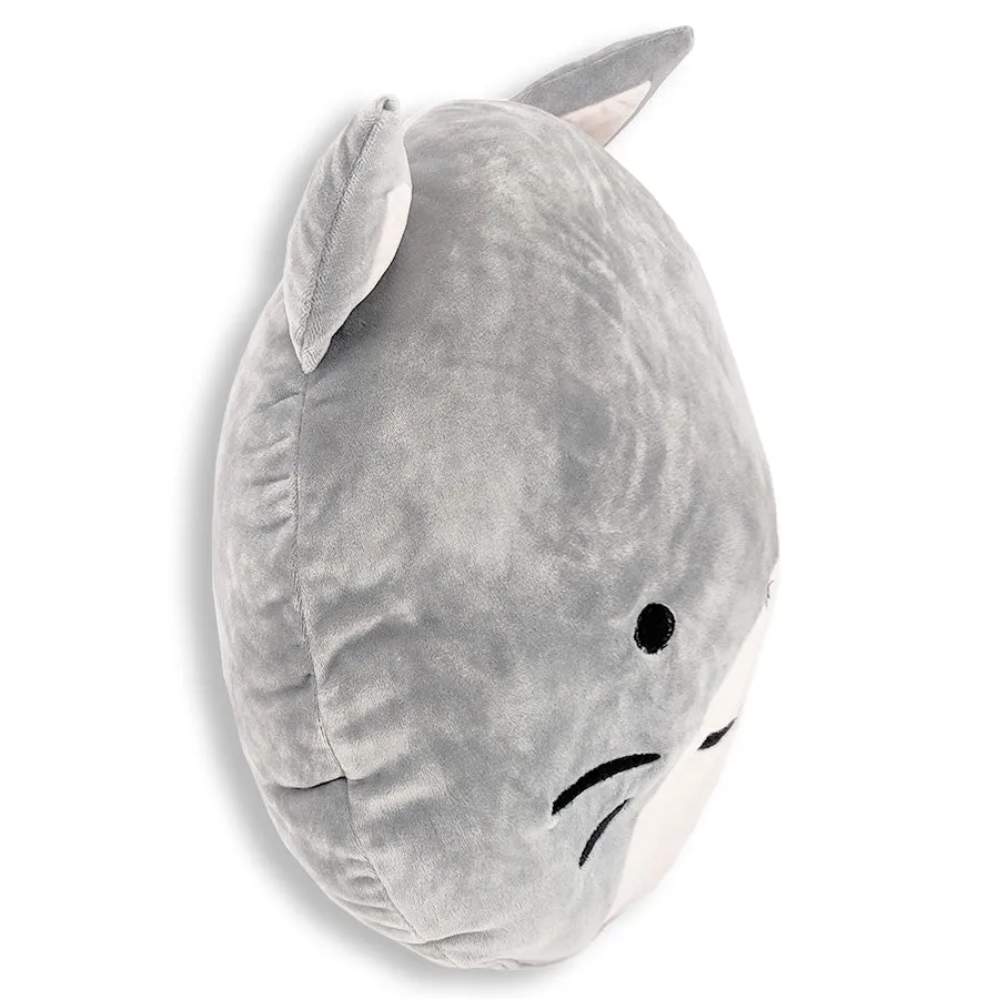 Squishy Cat Face Pillow with Floppy Ears | Cornelius The Cat