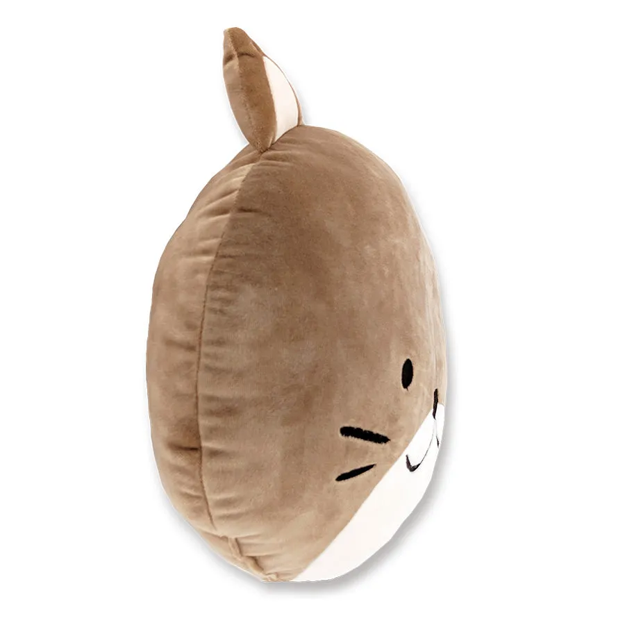 Squishy Cat Face Pillow with Floppy Ears | Cornelius The Cat