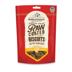 Stella & Chewy's Raw Coated Biscuits Chicken 9 oz.