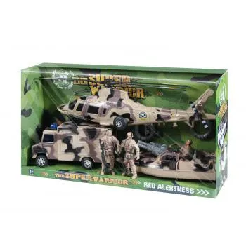 Super Warrior Vehicle Play Set