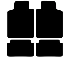 Tailor Made Floor Mats Suits Nissan Pathfinder 2005-2013 Custom Fit Front & Rear