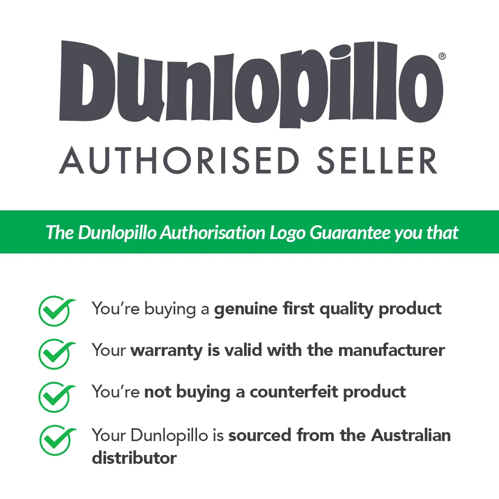 THERAPILLO Premium Memory Foam Medium Profile Pillow by Dunlopillo (2 Pack)