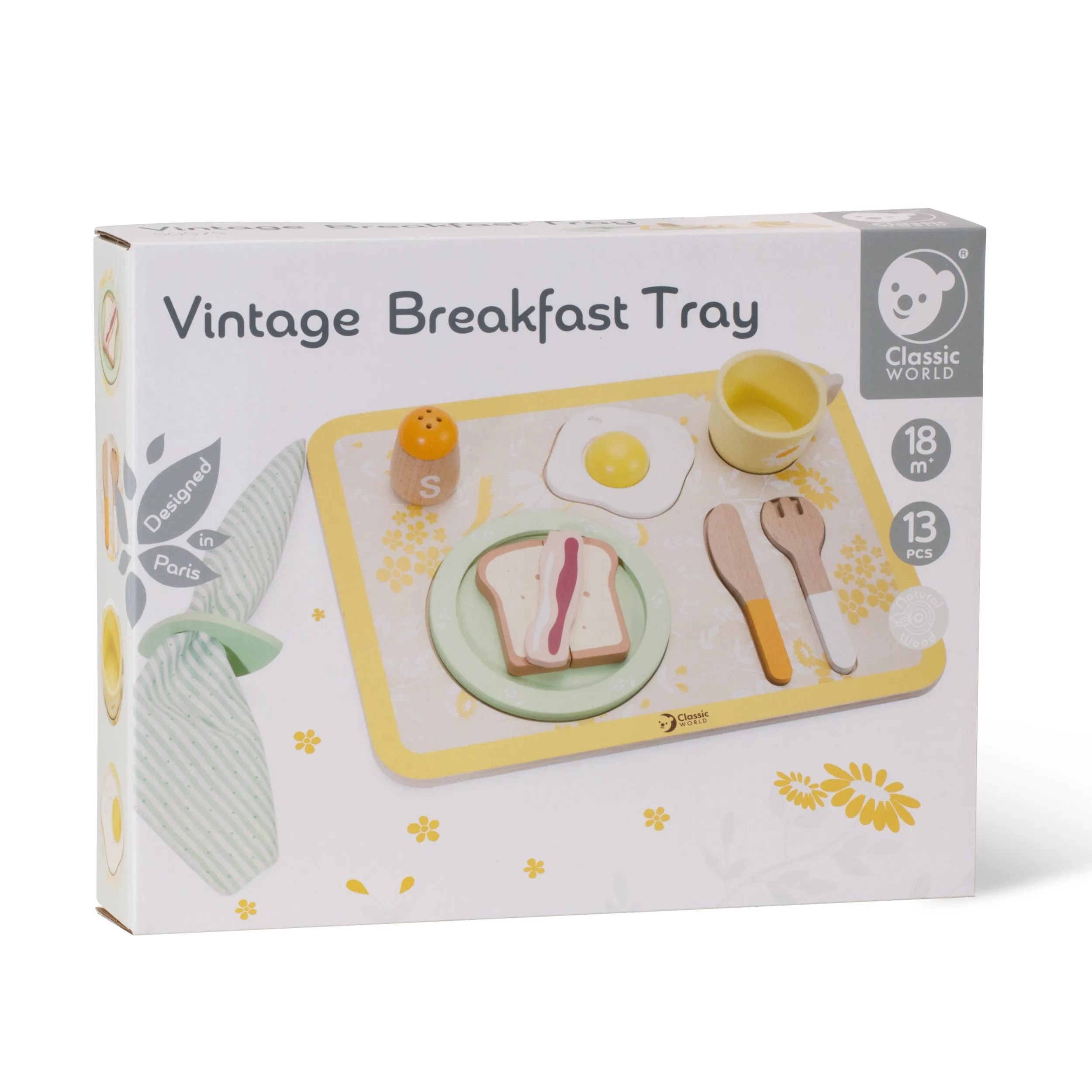 Vintage Breakfast Tray