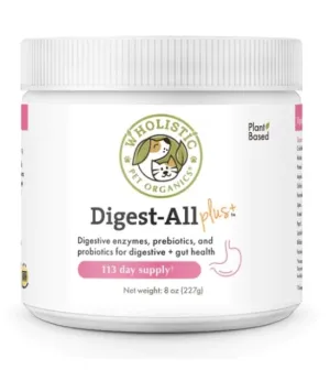 Wholistic Pet Organics Digest-All Plus Dog Supplements