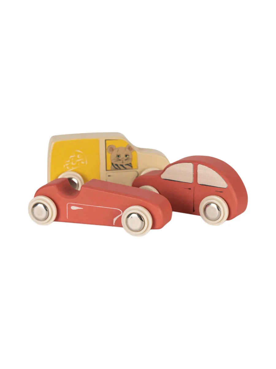 Wooden Mini Cars