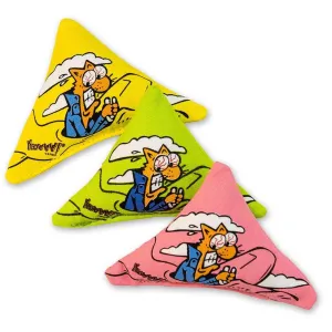 Yeowww! Purrr!-Muda Triangle Catnip Toy from Ducky World