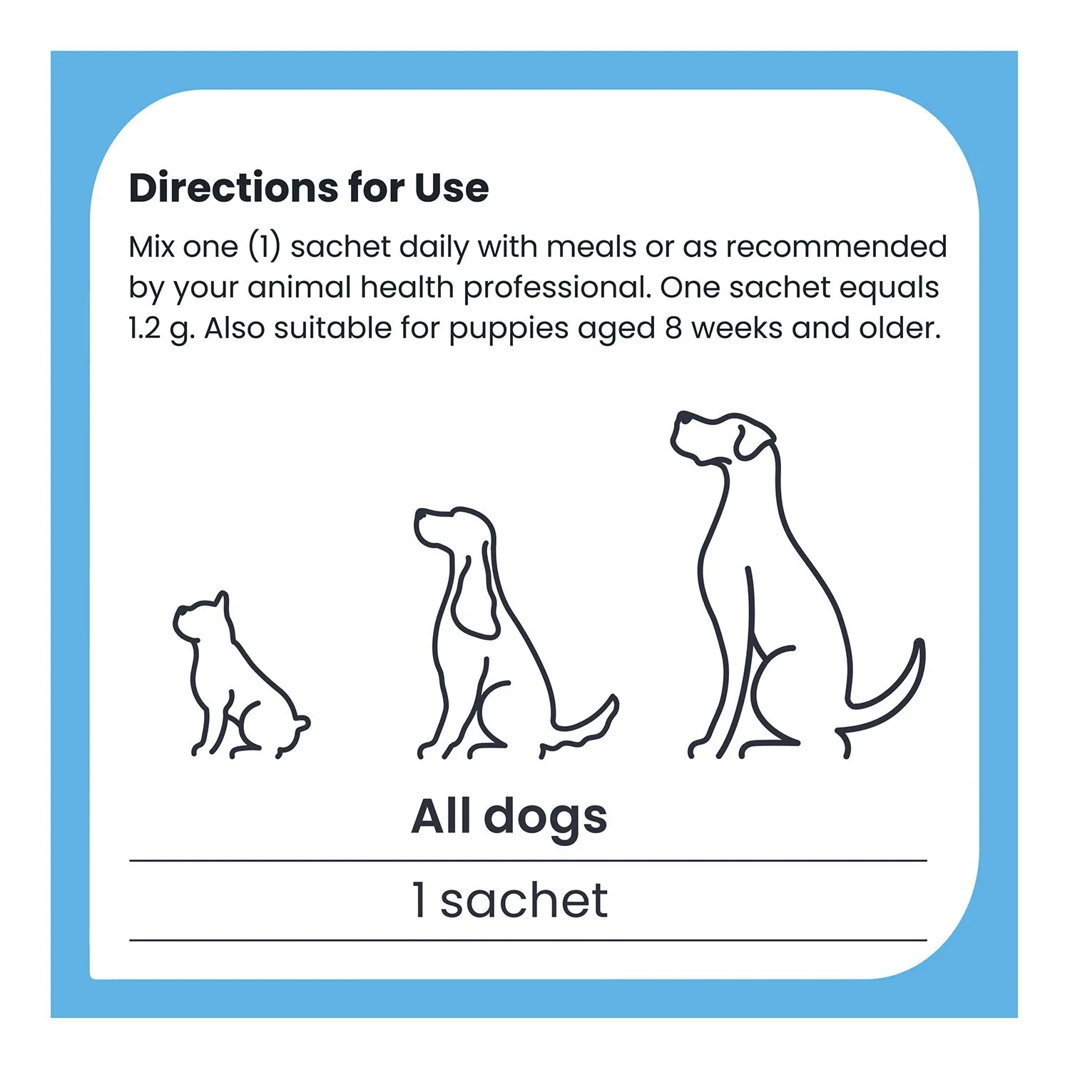 ZamiPet High Strength Probiotics   Gut Protect 30 x 1.2g Powder Sachets for Dogs