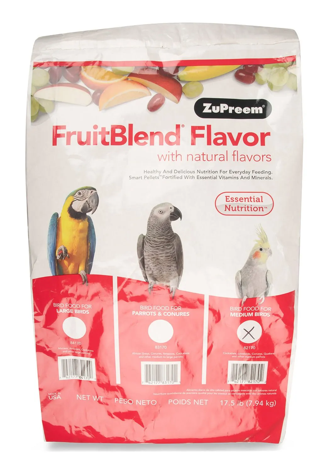 Zupreem FruitBlend Flavor Bird Food