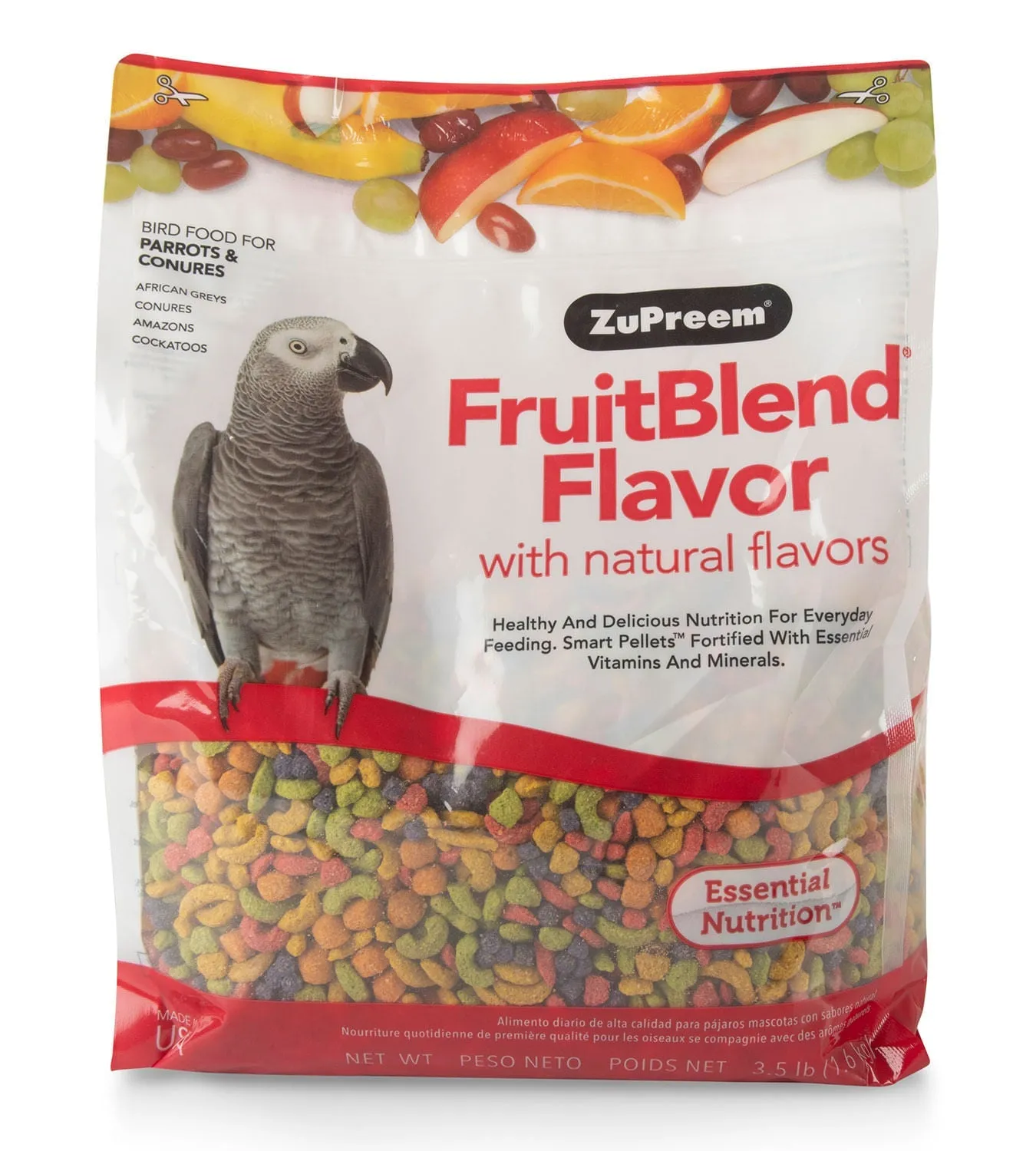 Zupreem FruitBlend Flavor Bird Food